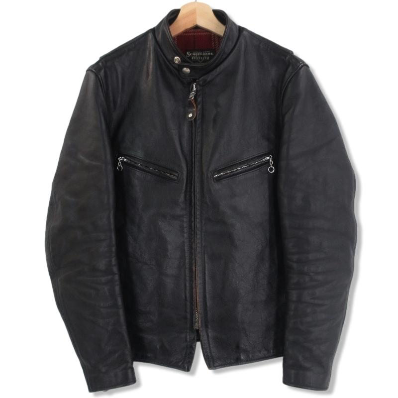 Schott N.Y.C ショット シングルライダース 馬革 7545