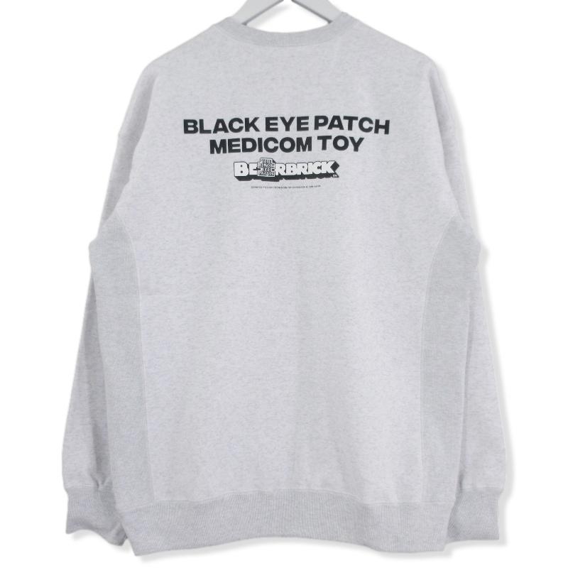 black eye patch ショート丈スウェット グレー 【公式通販】