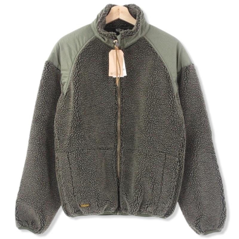 美品 orSlow オアスロウ ボアフリース ジャケット 03-6018-20W FLEECE 