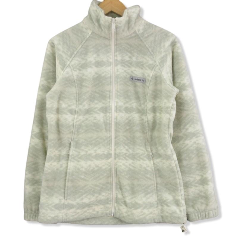 Columbia コロンビア フリースジャケット 219 Wr6769 レディース グレー 白 L レディース 中古 クラシック 通販 Yahoo ショッピング
