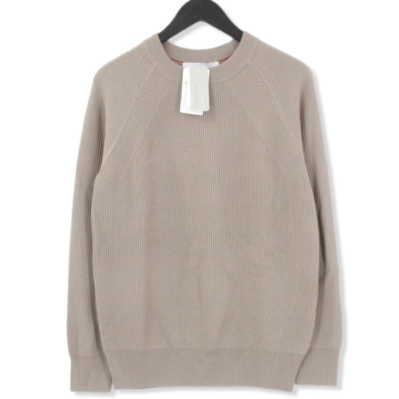 美品 green label relaxing グリーンレーベル クルーネック ニット 