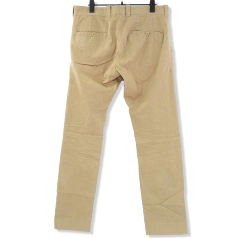 YAECA ベージュ パンツ YAECA (ヤエカ) CHINO CLOTH PANTS TWO TUCK TAPERED