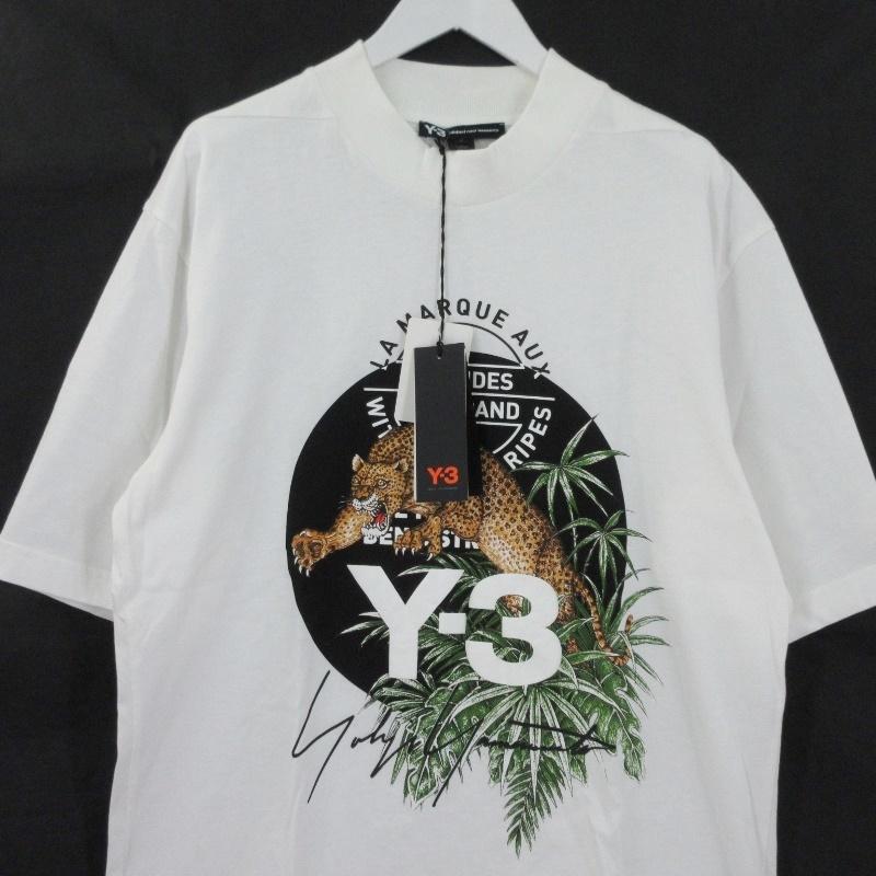 Y-3 ワイスリー 半袖Tシャツ CY6860-APP 18SS レオパード ビッグ