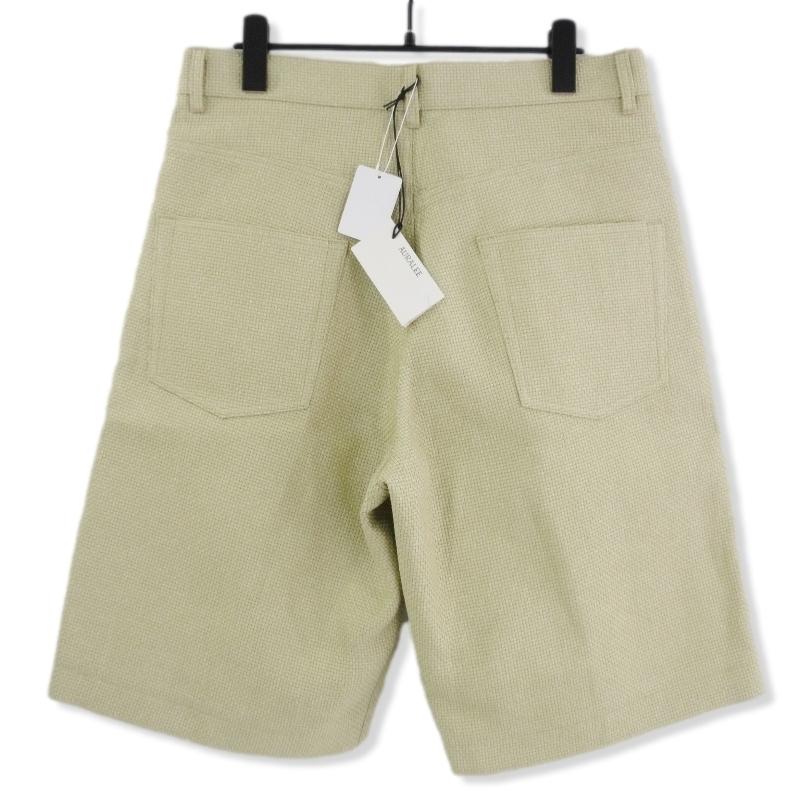 未使用 AURALEE オーラリー WASHI BASKET SHORTS A21SS02JH 未使用 AURALEE オーラリー WASHI BASKET SHORTS A21SS02JH