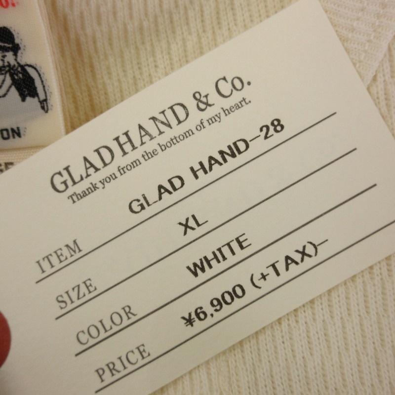 GLAD HAND 未使用 GLADHAND グラッドハンド 長袖Tシャツ -28 サーマル 