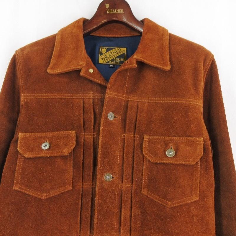 Y'2 LEATHER ワイツーレザー スエードジャケット 2nd レザー Y'2 LEATHER ワイツーレザー スエードジャケット 2nd レザー
