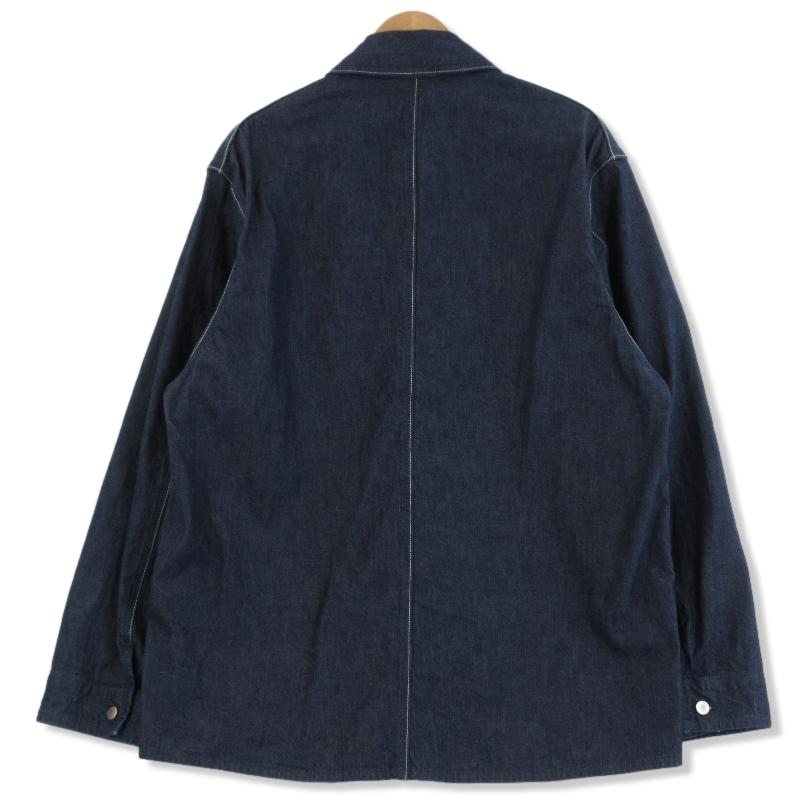 AURALEE オーラリー HARD TWIST LIGHT DENIM SHIRTS BLOUSON AURALEE オーラリー HARD TWIST LIGHT DENIM SHIRTS BLOUSON