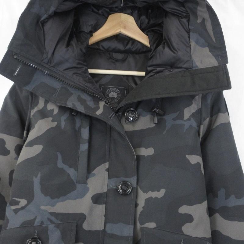 美品  BLACKLABEL RIDEAU PARKA S CANADA GOOSE カナダグース RIDEAU PARKA BLACK LABEL 3800LB リドー