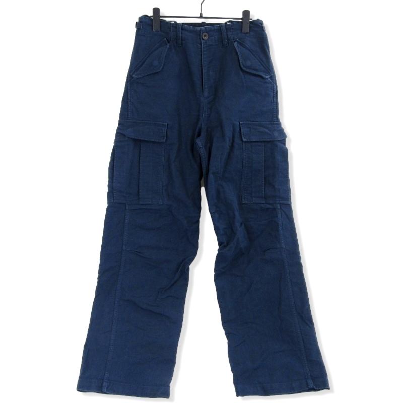Nigel Cabourn / ナイジェルケーボン/ボトム/30/コットン/紺/ネイビー/NVY/8040-13-50005 nigel cabourn ナイジェルケーボン ミリタリーパンツ 30 ネイビー