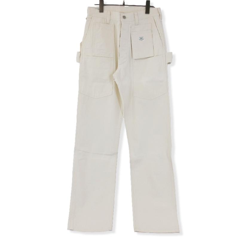 未使用 SASSAFRAS ササフラス ホールプルーナーパンツ SF-191453 ワークパンツ Whole Pruner Pants アイボリー S  70013016 :70013016:クラシック - 通販 - Yahoo!ショッピング