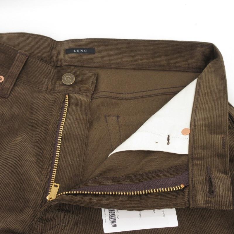 未使用 LENO リノ CORDUROY LOOSE TAPERED PANTS H2002-PT002