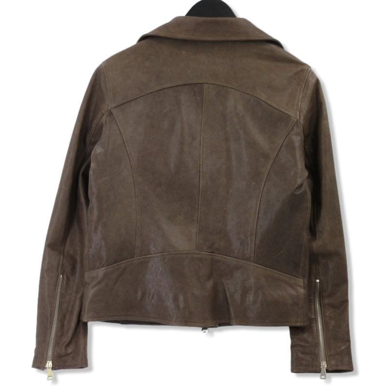 MUSHER マーシャー ダブルライダースジャケット レザージャケット