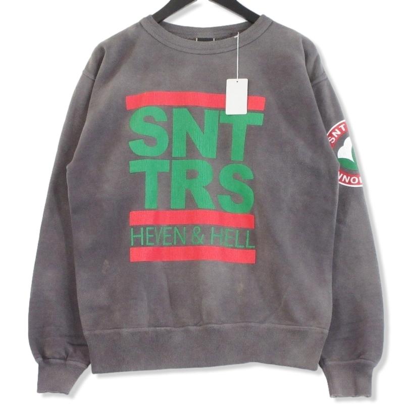 未使用 SAINT MICHAEL × DENIM TEARS セントマイケル スウェット