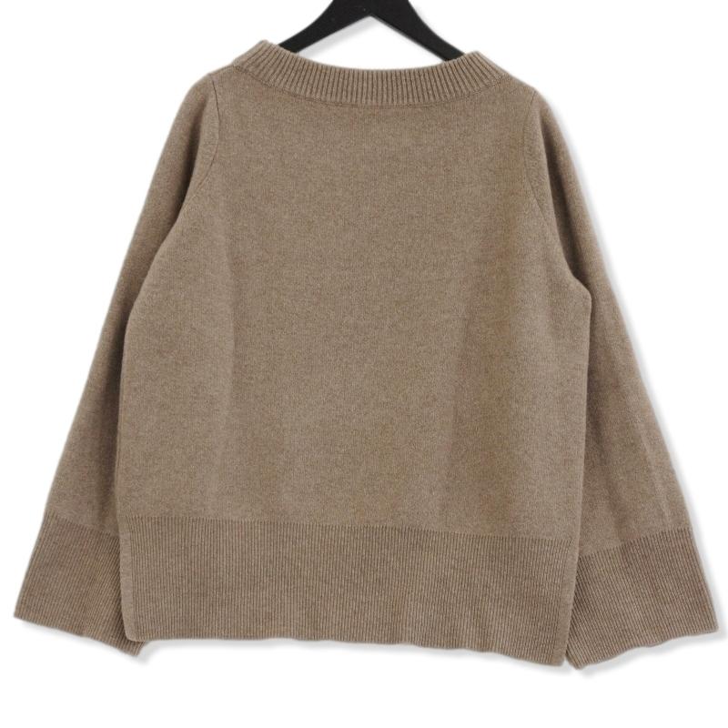 カシミヤ100☆クルーネック ドゥーズィエムクラス