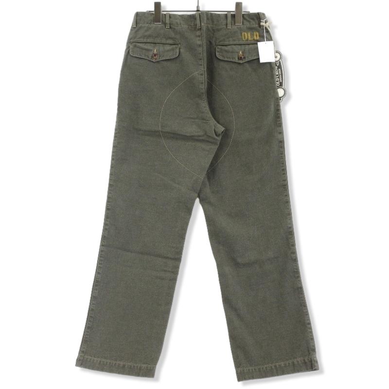 OLD CROWオールドクロウ グラッドハンド　ヴィンテージ加工ステンシルパンツ OLD CROWオールドクロウ グラッドハンド ヴィンテージ加工
