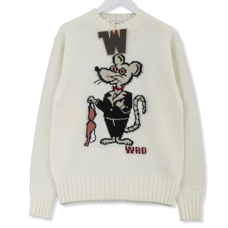 未使用 WEIRDO ウィアード ニット WRD-20-AW-10 ラット CLASSIC RAT 