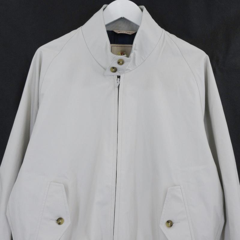 BARACUTA OASIS G9 ハリントンジャケット 英国製 38 ホワイト f86e5b8b6a11414abe1d915e4e96c0