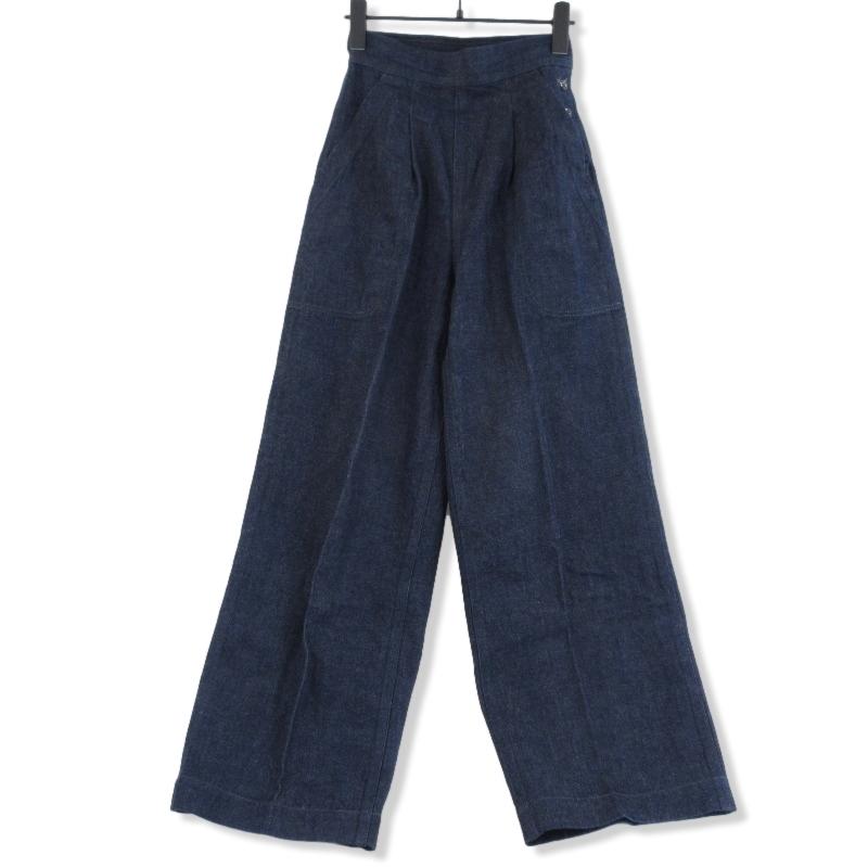 ANATOMICA アナトミカ ウェーブデニムパンツ ウィメンズ WAVES