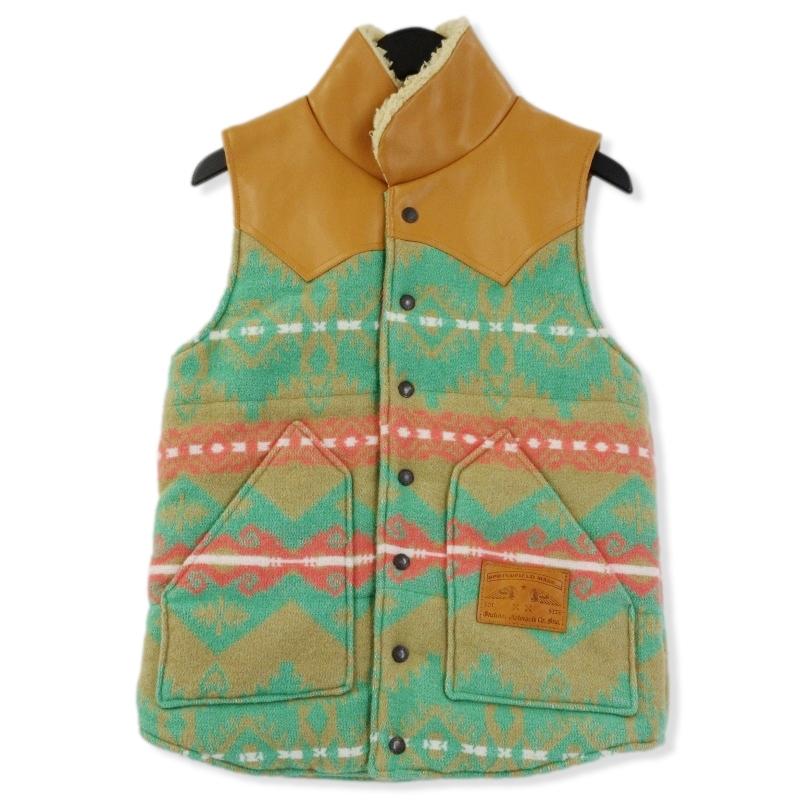 Indian Motocycle インディアンモトサイクル 中綿ベスト IB-459 レザー  