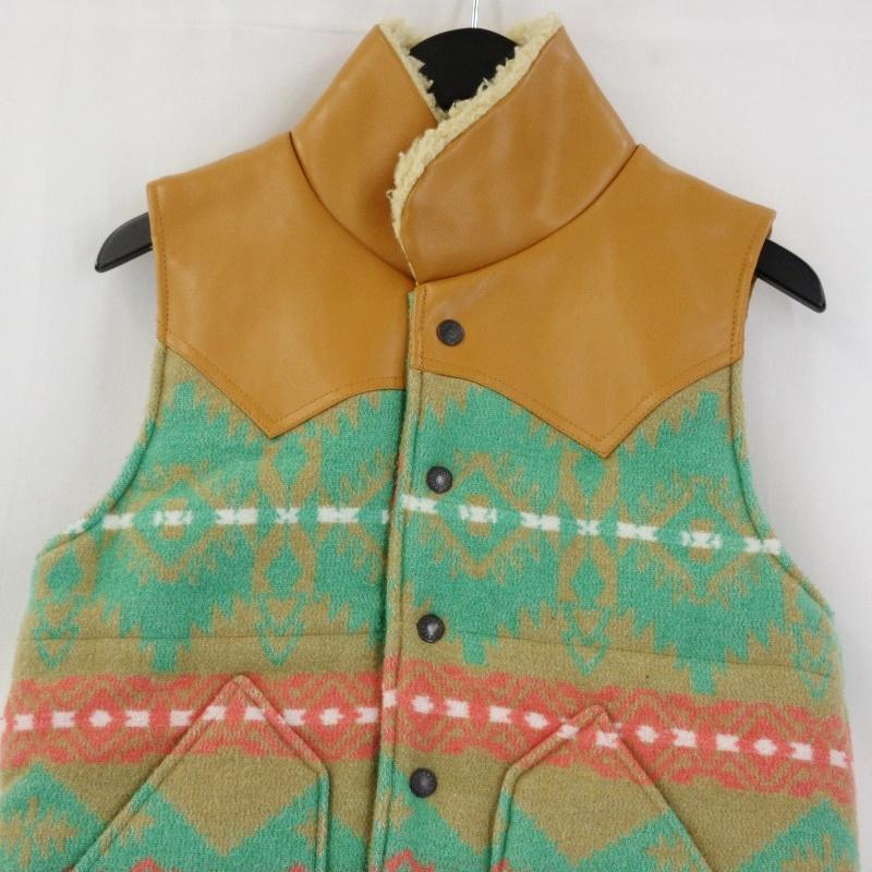 Indian Motocycle インディアンモトサイクル 中綿ベスト IB-459 レザー  