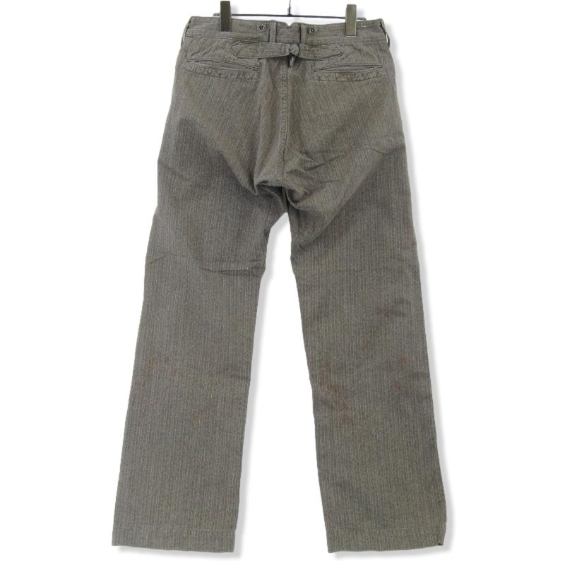 RRL ダブルアールエル ワークパンツ R16 バックバックル ボタンフライ 