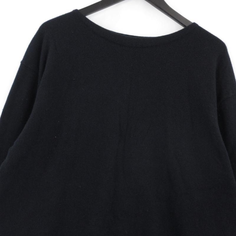 COMOLI コモリ カシミヤ ボートネックニット Q03-06005 プル COMOLI コモリ カシミヤ ボートネックニット Q03-06005 プル