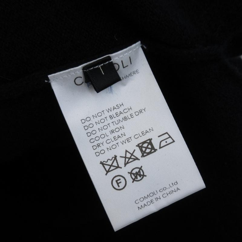 COMOLI コモリ カシミヤ ボートネックニット Q03-06005 プル COMOLI コモリ カシミヤ ボートネックニット Q03-06005 プル