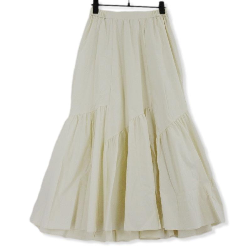美品 allureville アルアバイル バイヤスキリカエギャザースカート  