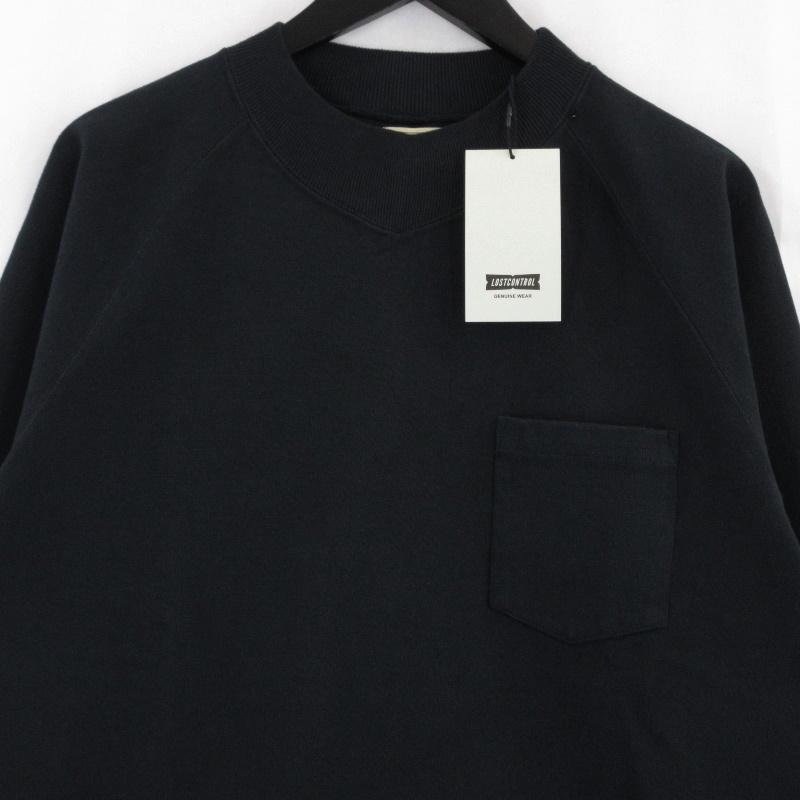 LOST CONTROL 未使用 ロストコントロール モックネック 9分袖シャツ