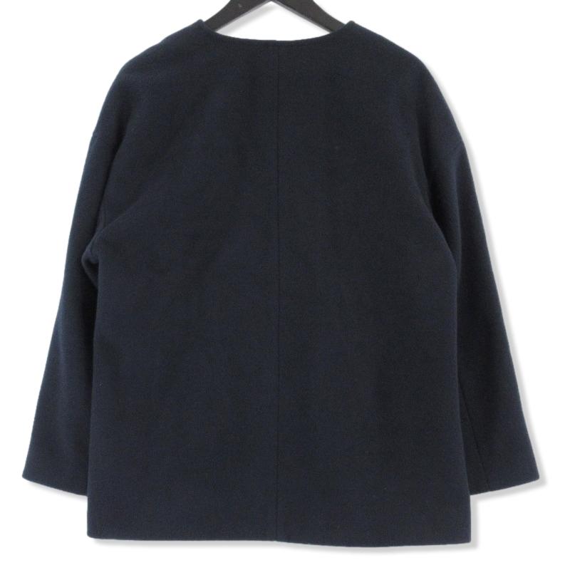 ノーリーズ　上品ショートコート NOLLEY'S ノーリーズ ショートコート ラペルカラー 2-0803-6-08