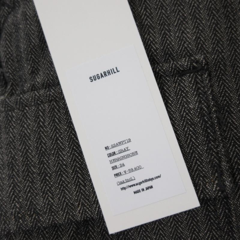 未使用 SUGARHILL シュガーヒル カーゴパンツ 22AWPT19 未使用 SUGARHILL シュガーヒル カーゴパンツ 22AWPT19
