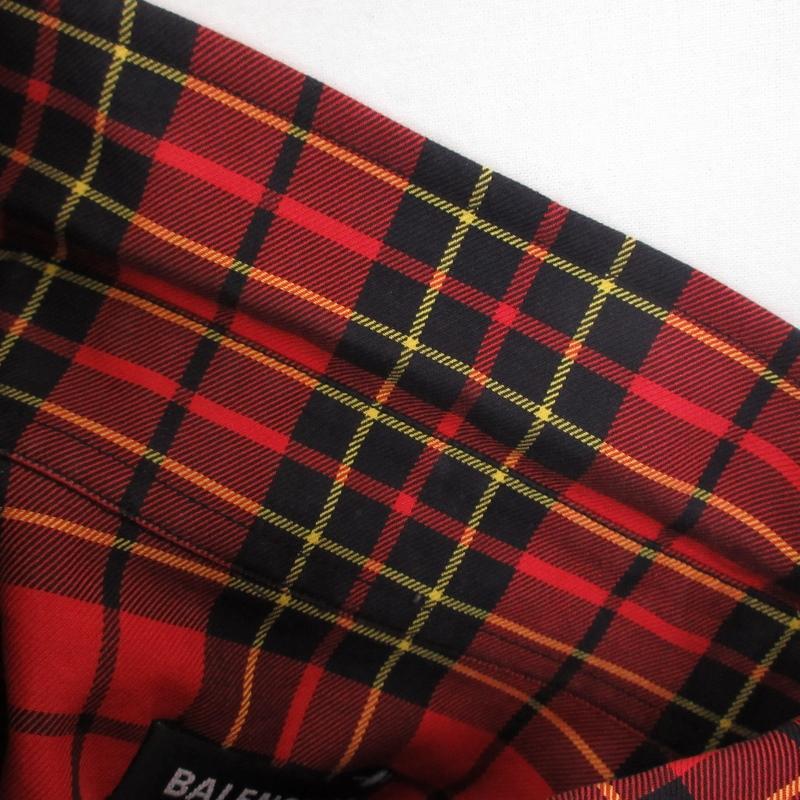 BALENCIAGA バレンシアガ チェックシャツ デムナ期 オーバーサイズ BALENCIAGA バレンシアガ チェックシャツ デムナ期 オーバーサイズ