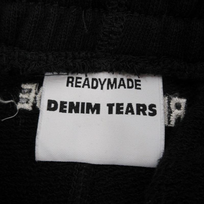 READYMADE × DENIM TEARS レディメイド スウェット ショートパンツ RE-DT-BK-00-00-17 カットオフ