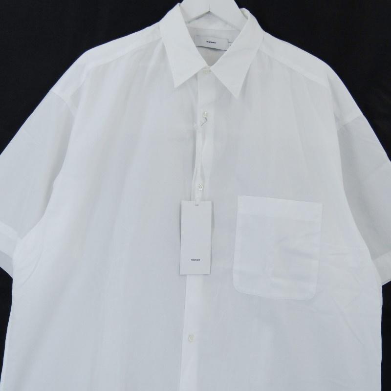 Graphpaper グラフペーパー 半袖シャツ GM191-50031 BROAD OVERSIZED S  