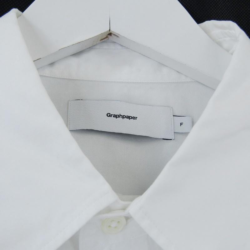 Graphpaper グラフペーパー 半袖シャツ GM191-50031 BROAD