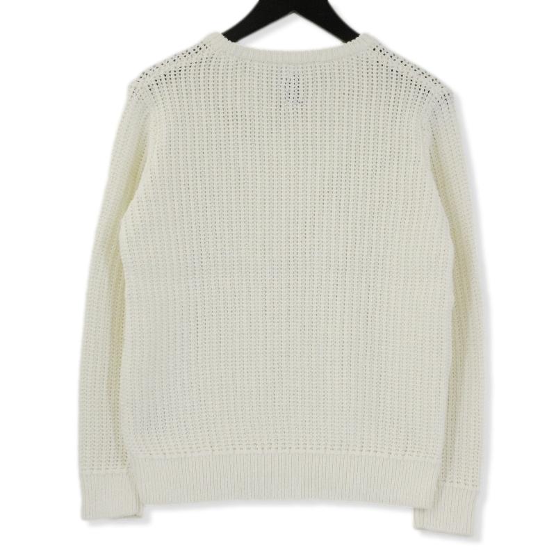BATONER ホワイトニットセーター 日本製