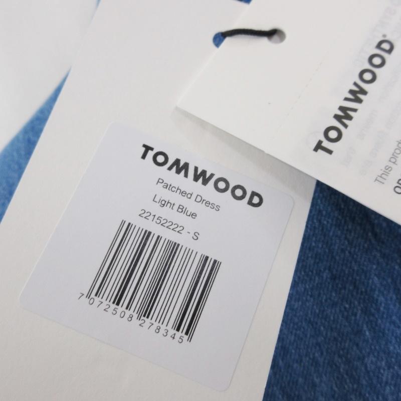 未使用 TOM WOOD トムウッド デニムパッチドドレス PATCHED DRESS  