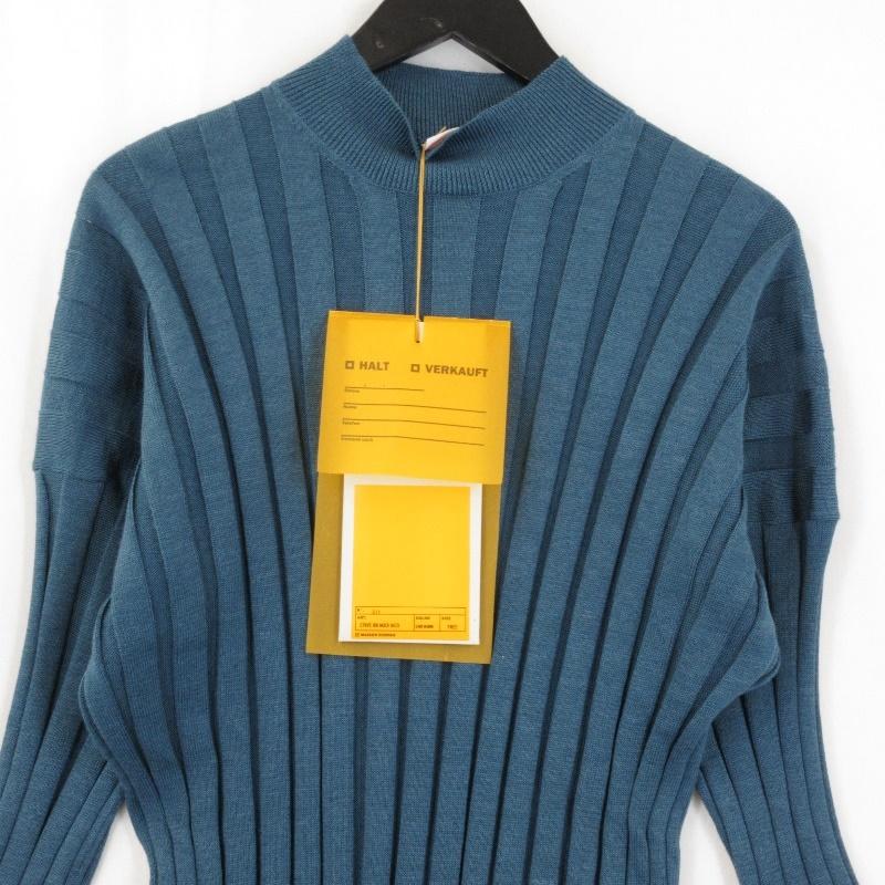 未使用 MAISON EUREKA メゾンエウレカ モックネックニット 311 STRIPE 