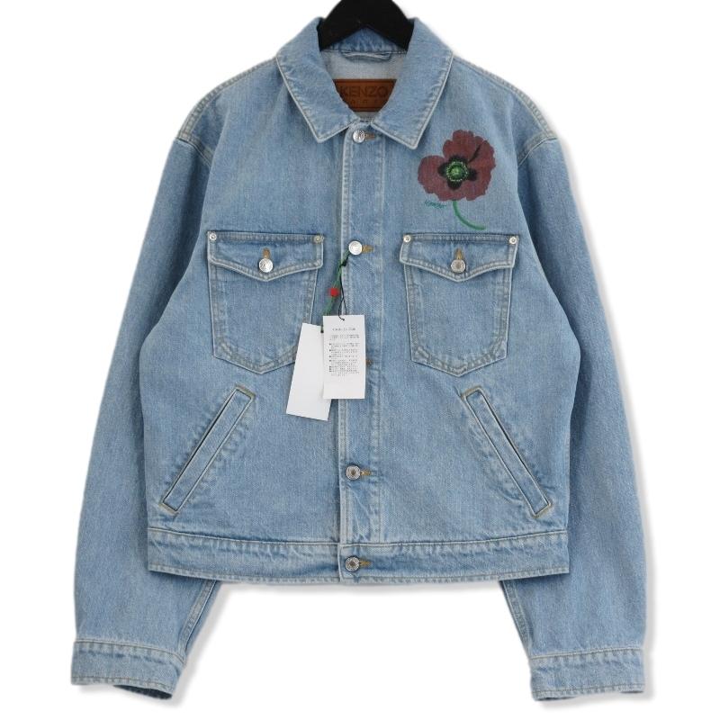 未使用 KENZO ケンゾー デニム トラッカージャケット FC65DV3019GI 