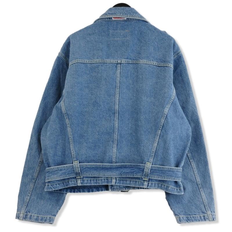 KENZO デニムライダースジャケット 未使用 KENZO ケンゾー デニム ライダースジャケット