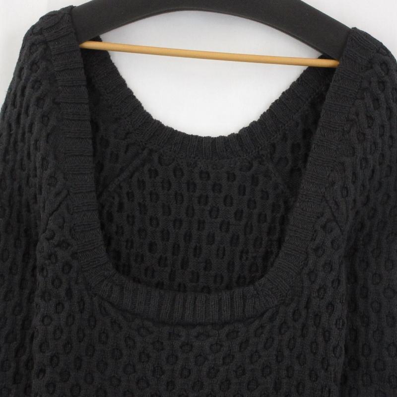 新品【JUN MIKAMI/ジュンミカミ】ハンドニット 新品タグ付き JUN MIKAMI ジュンミカミ ハンドニット 高級コットン