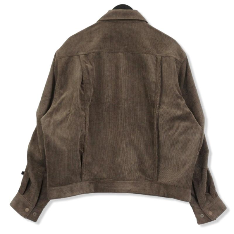 DAIWA TECH TRUCKER JACKET CORDUROY ブラウン DAIWA PIER39 ダイワピア39 