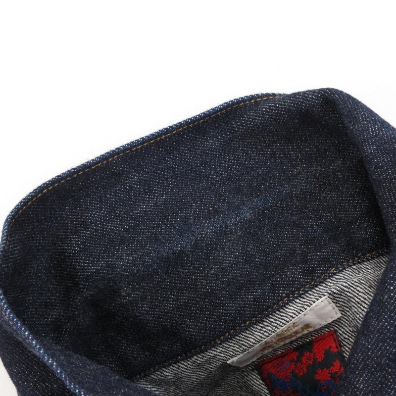 BRU NA BOINNE ブルーナボイン ダーラデニムジャンパー OW 5247 BRU NA BOINNE ブルーナボイン ダーラデニムジャンパー OW 5247
