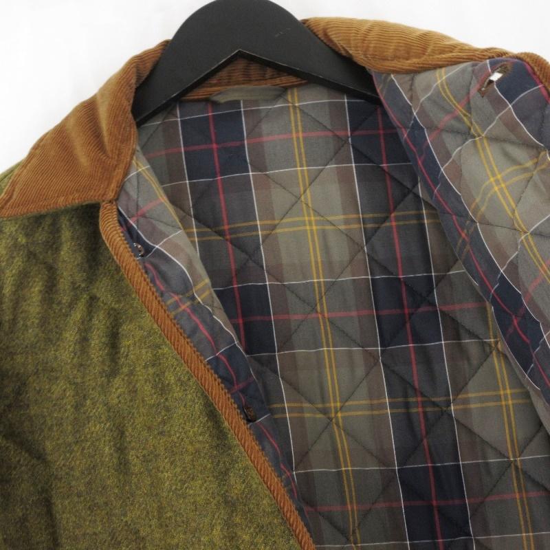 Barbour バブアー キルティングジャケット 1302087 BUTTON QUILT WOOL 