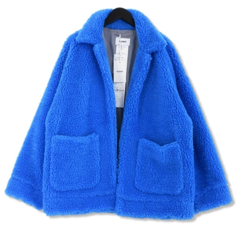 未使用 doublet ダブレット ハンドペイント ボアジャケット 
