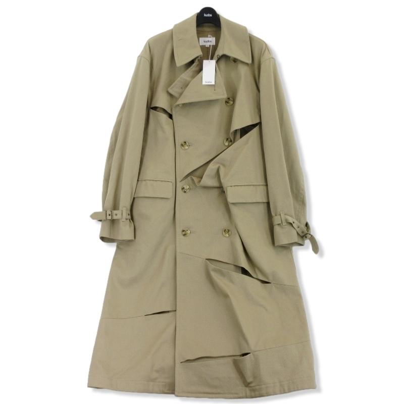 未使用 kudos クードス トレンチコート KC21XX01-08-01 TRENCH COAT 
