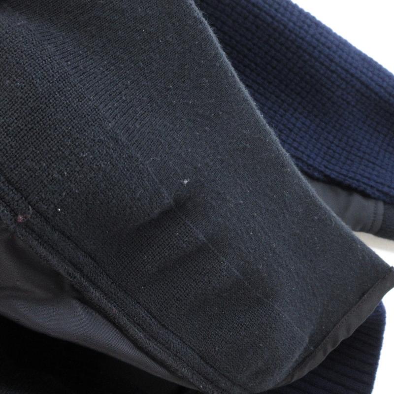 sacai 美品 サカイ MA-1 ウールニット プルオーバー SCM-031 sacai 美品 サカイ MA-1 ウールニット プルオーバー SCM-031