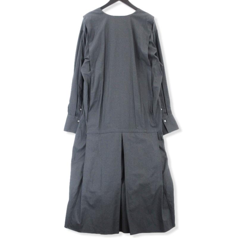 未使用 JUN MIKAMI ジュンミカミ タイカラーワンピース 21AW 未使用 JUN MIKAMI ジュンミカミ タイカラーワンピース 21AW