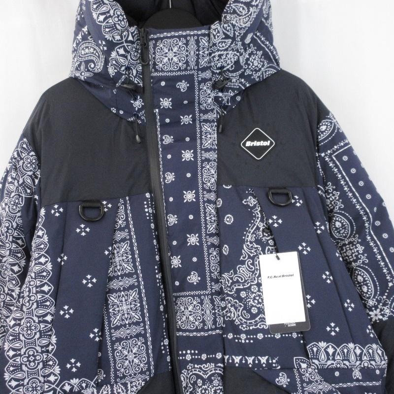 美品 F.C.Real Bristol エフシーレアルブリストル ダウンベーンチ 