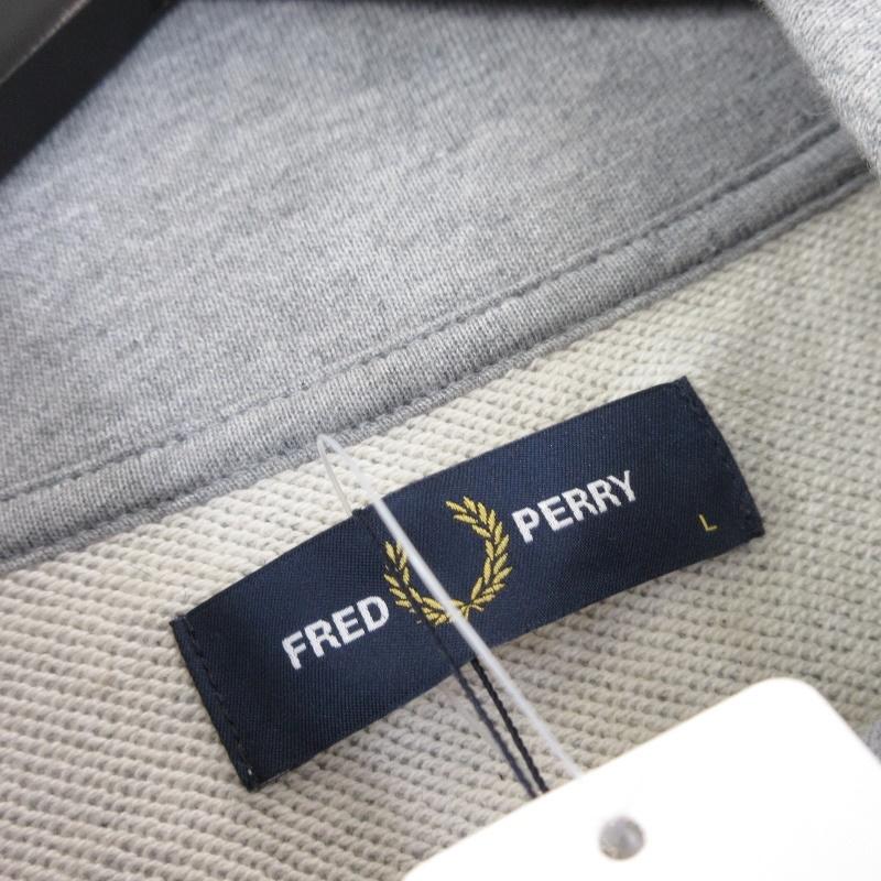 FRED PERRY 未使用 フレッドペリー ハーフジップスウェット M3574 Half 